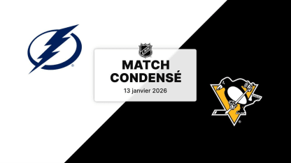 Match condensé : TBL @ PIT 13/01/2026