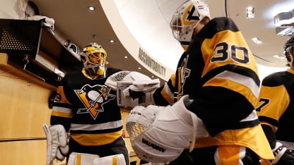 Fleury Murray locker room