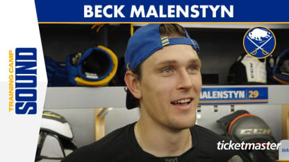 Beck Malenstyn After Training Camp