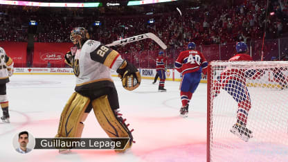 Fleury misplay badge Lepage