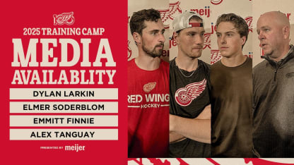  Detroit Red Wings Red & White Game Media 
