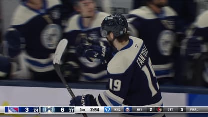 NYR@CBJ: Fantilli scores empty-net goal