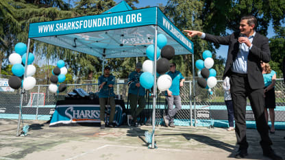 Sharks Foundation Brings Tealtop to City of Merced
