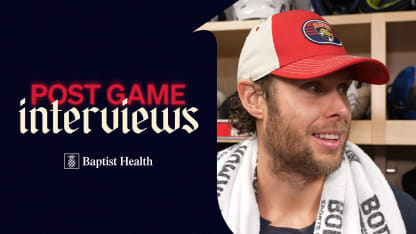 FLA at CAR: Verhaeghe (Postgame)