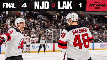 DEVILS AT KINGS 11/01/25 GAME STORY