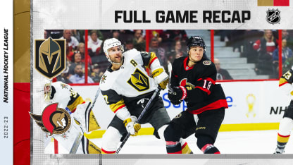 Recap: VGK 5, OTT 4