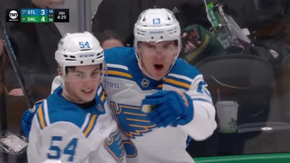 Toropchenko scores in his 300th NHL game