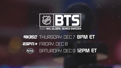 NHL BTS: Global Series Sweden