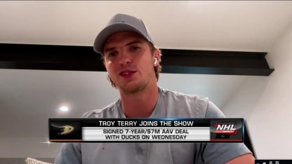 Troy Terry joins NHL Tonight
