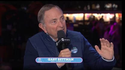 Bettman at Winter Classic