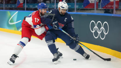 Bellemare FRA action vs CZE