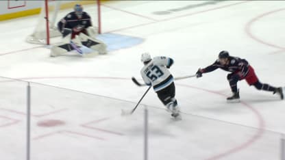 UTA@CBJ: Carcone scores goal against Elvis Merzlikins