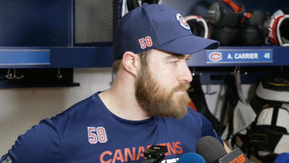 Avant-match c. CHI : Savard