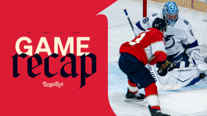 RECAP: Lightning 5, Panthers 1