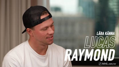 Lär känna: Red Wings forward Lucas Raymond