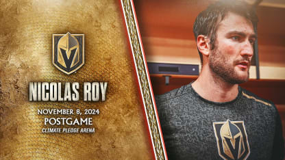 Nicolas Roy Postgame 11/8