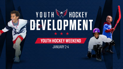 Washington Capitals to Celebrate Youth Hockey Weekend from Jan. 2-4