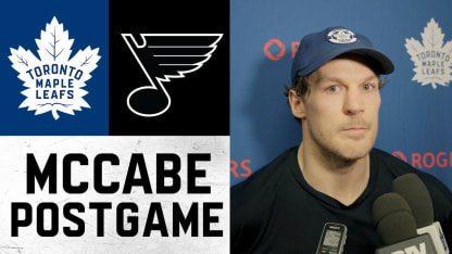 Jake McCabe | Post Game at St. Louis Blues