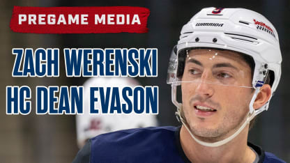 Zach Werenski and Head Coach Dean Evason Preview Tonight's Season Opener | Pregame Media