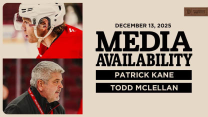 Patrick Kane, Todd McLellan Morning Skate
