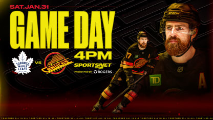 GAME DAY - V1 - CDC (SAT.JAN.31 vs TOR)