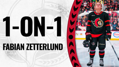 Sens360 1-on-1: Zetterlund Discusses Contract Extension
