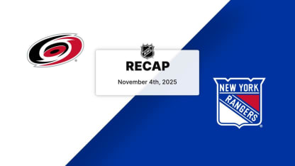 CAR at NYR | Recap