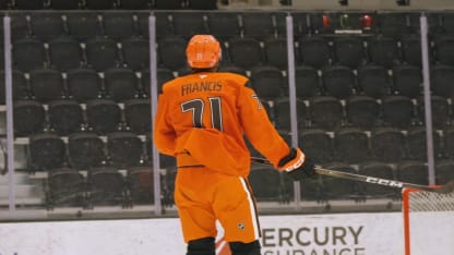 Cancer survivor Will Francis plays in Ducks rookie tournament