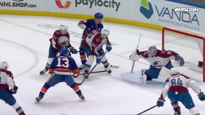Barzal shows off silky hands for PPG