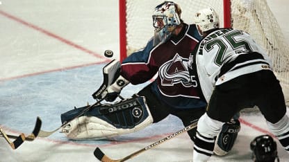 Patrick Roy Dallas Stars 1999 Playoffs