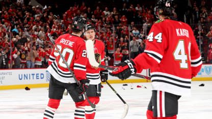 Bedard's first NHL hat trick