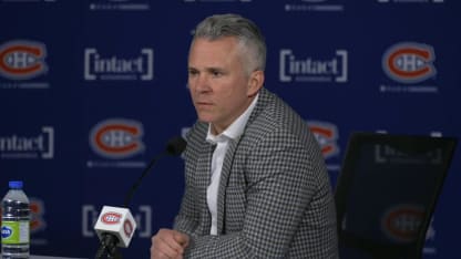 Après-match c. CBJ : St-Louis