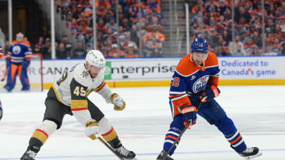 Golden Knights Blanked, 3-0, in Game 4; Edmonton Leads Series 3-1
