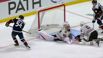 Brindley sweeps home rebound for lead