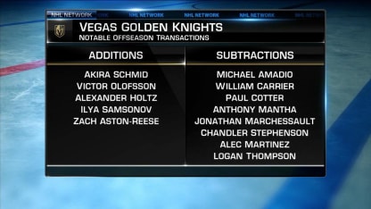 NHL Tonight: Vegas Golden Knights offseason