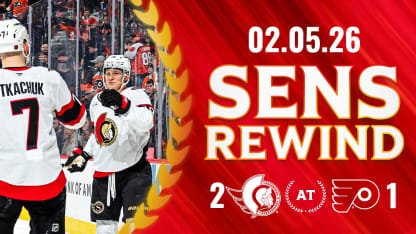 Sens Rewind: Stützle’s OT Winner Propels Sens Over PHI