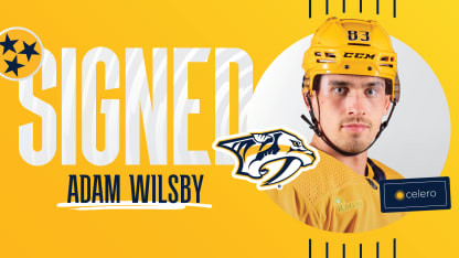 Predators Sign Adam Wilsby to One-Year, Two-Way Contract