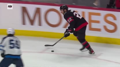 WPG@OTT: Chabot marque un but contre Connor Hellebuyck