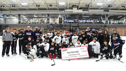 NHL player inclusion coalition presents grant to Los Angeles Kings youth development program
