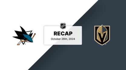 SJS at VGK | Recap