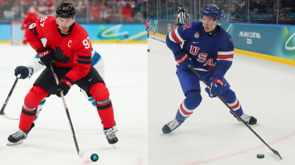 nhl edge stats canada united states gold medal game olympics 2026