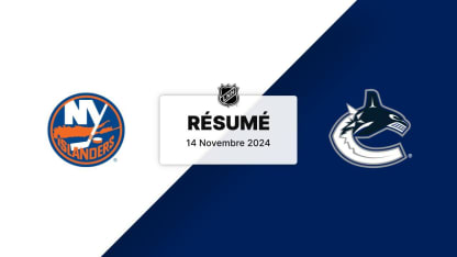 NYI vs VAN | 14 11, 2024 | Résumé