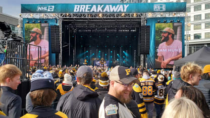 2023 Winter Classic fan fest pregame - Wes Crosby