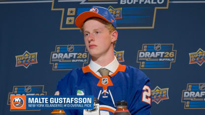 2026 NHL Draft Press Conference - Malte Gustafsson
