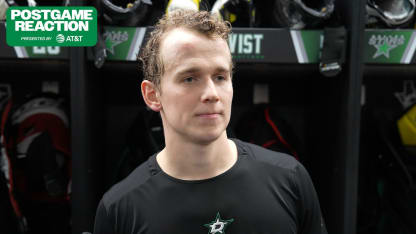 PIT@DAL Postgame: Nils Lundkvist