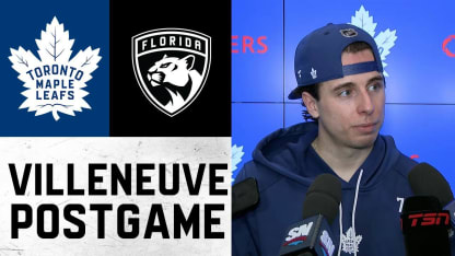 William Villeneuve | Post Game vs Florida Panthers | 