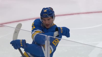 Snuggerud breaks the ice