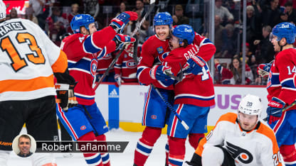 Canadiens victoire vs Flyers