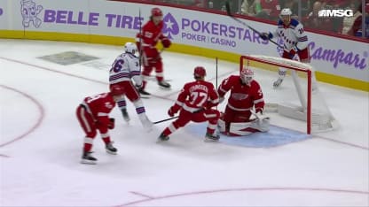 NYR@DET: Vesey scores goal against Ville Husso