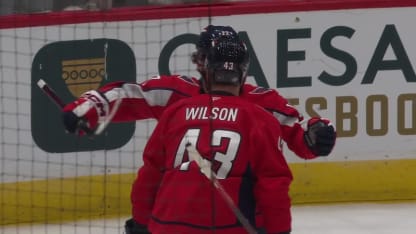 VGK@WSH: Wilson scores PPG against Adin Hill